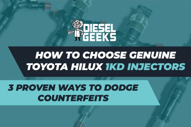 Toyota Hilux 1KD Injector