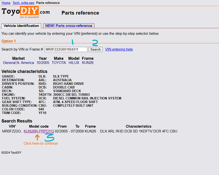 ToyoDIY Parts